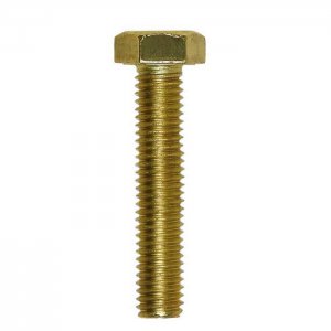 Parafuso Sextavado UNC 5/16 x 3 Lat�o