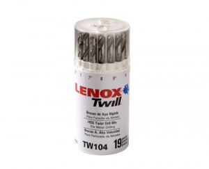 Jogo de Broca Meteis 1.0 a 10mm 19 pe�as 148 Twill