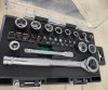 Kit Jogo De Chaves Soquetes Catraca Pito 1/4 4 A 13mm Belzer