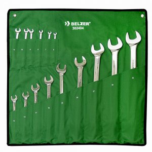 Jogo de Chaves Combinada 6 a 32 mm Com 15 Pe�as Belzer