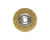 Escova Circular Ondulada 100mm Com Furo 22mm MTX