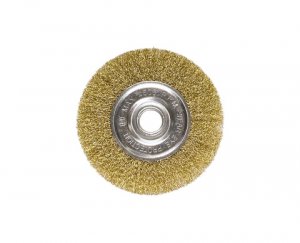 Escova Circular Ondulada 150mm Com Furo 22mm MTX
