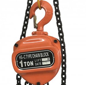 Talha Manual 1 Ton Com 3 Metros De Corrente HS