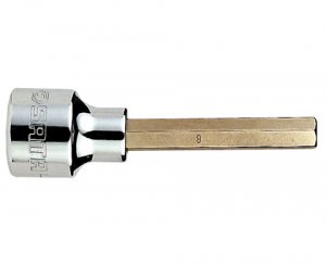 Soquete Bit Hexagonal Longo 1/2 x 6mm Sata