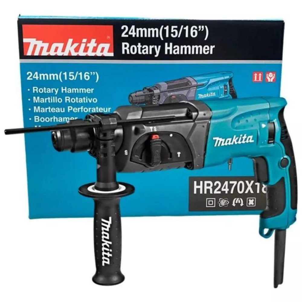 Martelete Combinado Sds-plus 800w Hr2470x18 Makita 220v | Sipar