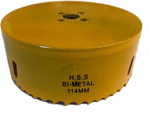 Serra Copo Bi-metal 114MM HSS Allwerk