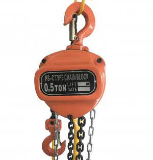 Talha Manual 0,5 Tonelada 500kg Com Corrente 3 Metros