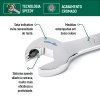Jogo de chave combinada speedy catraca 8-19MM 12PC ST09066-02 SATA