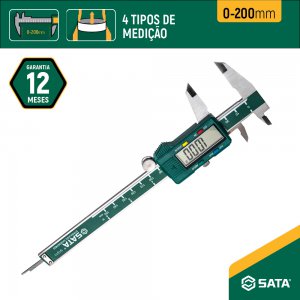 Paqu�metro digital 0-200mm ST91512SC SATA