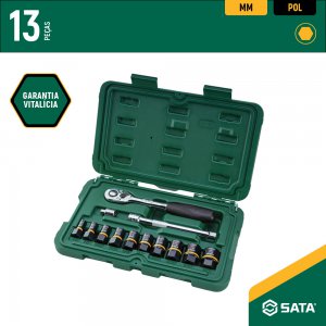 Jogo de Soquetes Extratores Bolt Biter com 13 Pe�as - ST09137