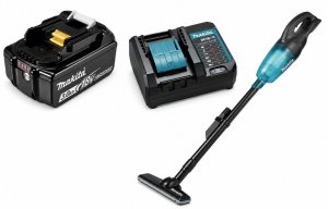 ASPIRADOR DE PO A BATERIA 18V C/BAT E CARR DCL180ZBC MAKITA