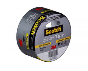 Fita Silver Tape Scotch 45mm x 5m prata 3M