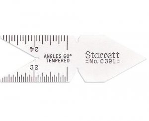 Escantilh�o para Rosca  60    C391 Starret