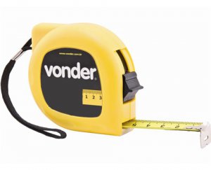 Trena 3 Mt Fita com 12,5 mm Largura com Trava Vonder
