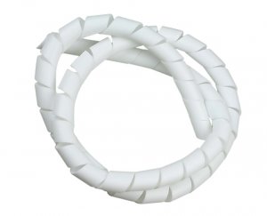 Organizador de Fios e Cabos 12,5 mm branco Daneva