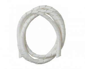 Organizador de Fios e Cabos 19mm branco Daneva