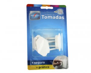 Protetor de Tomada Blister com 4 pe�as Daneva