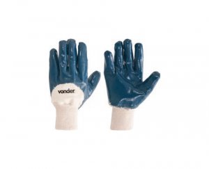 Luva malha / nitr�lica azul tam.10 MNV 0001 Vonder