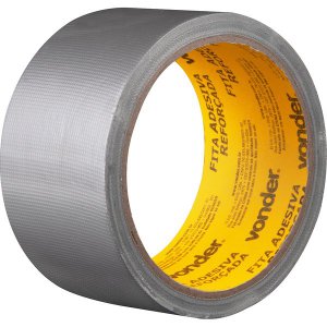 Fita Adesiva Refor�ada 50 mm x 10 m Prata Vonder