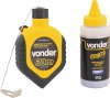 Carretel de linha com Giz Vermelho para Drywall Vonder