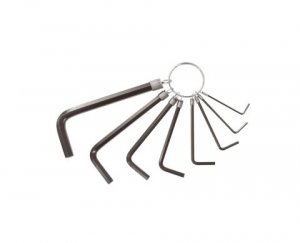 Jogo de Chave Allen com Argola 1,5 a 8mm com 8 pe�as Vonder