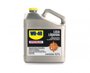 Removedor Ferrugem Lixa l�quida 3,7 litros WD-40