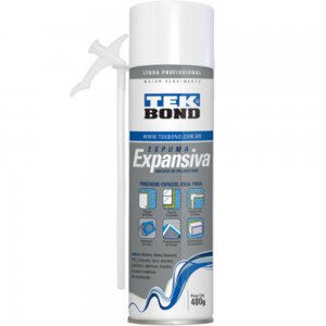 Espuma expansiva PU 480g/500ml Tekbond