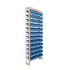 Kit Estante gaveteiro 60/3 azul c�d.6103A Presto