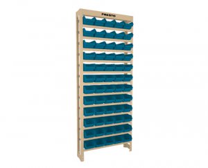 Kit Estante gaveteiro 60/3 azul c�d.6103A Presto