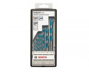 Jogo de Broca MultiConstruction 4mm a 12mm 7 p�s Bosch