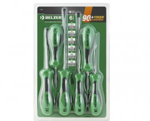 Jogo de chave fenda/philips CSD6B com 6 p�s Belzer