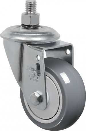Rod�zio Girat�rio C/ Espiga GLE 312 BP- PVC 60kg