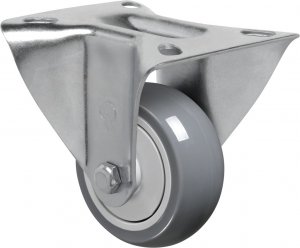 Rod�zio Fixo FL 412  BP- PVC 65kg