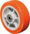 Roda - 82 UPE-Poliuretano Cor Laranja 550kg