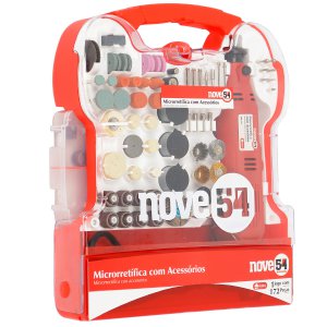 Micro Retifica Com Acess�rios 172 Pe�as AMR172 Nove54