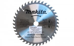 Lamina serra TCT 185mm x 20mm x 40 dentes Makita