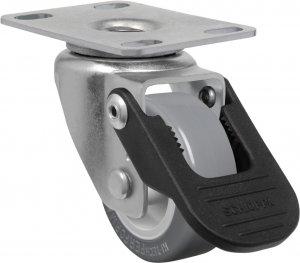 Rod�zio Girat�rio C/ Freio GLAP 210 BP-PVC 30kg