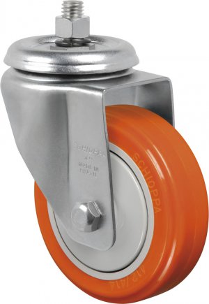 Rod�zio Fixo C/ Espiga  FLE 310 UP - Poliuretano 80kg