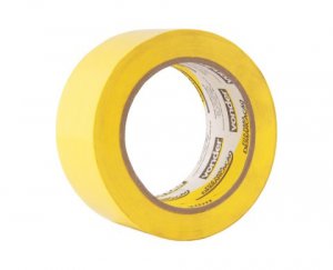 Fita adesiva para demarca��o 48 mm x 30 m amarela Vonder