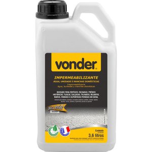 Impermeabilizante Biodegrad�vel �gua 3,6 Litros Vonder