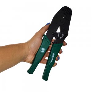 Alicate de crimpar conectores 9