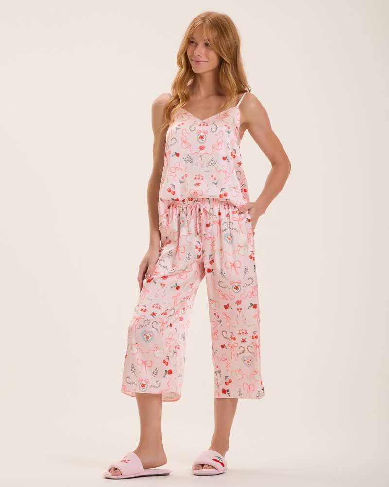 Conjunto Feminino Al�a Com Cal�a Pantacourt