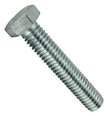 Fu-ta Parafuso Sextavado UNC 1 X 3 Grau 2 Ferro Zincado (Trivalente