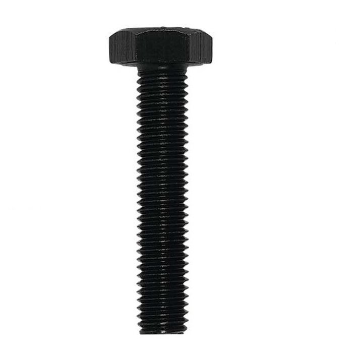Parafuso Sextavado MA 8 X 50 Classe 5.8 Ferro Zincado Preto