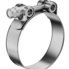 Abraçadeira Tipo T Tucho 74 - 83 Fita 20 Inox 304 Passivado