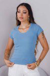 BLUSA FEMININA DE RIBANA DENISE CACAU