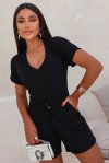 CONJUNTO FEMININO CANELADO SAMI PRETO