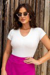 BLUSA FEMININA DE RIBANA CLEO OFF WHITE