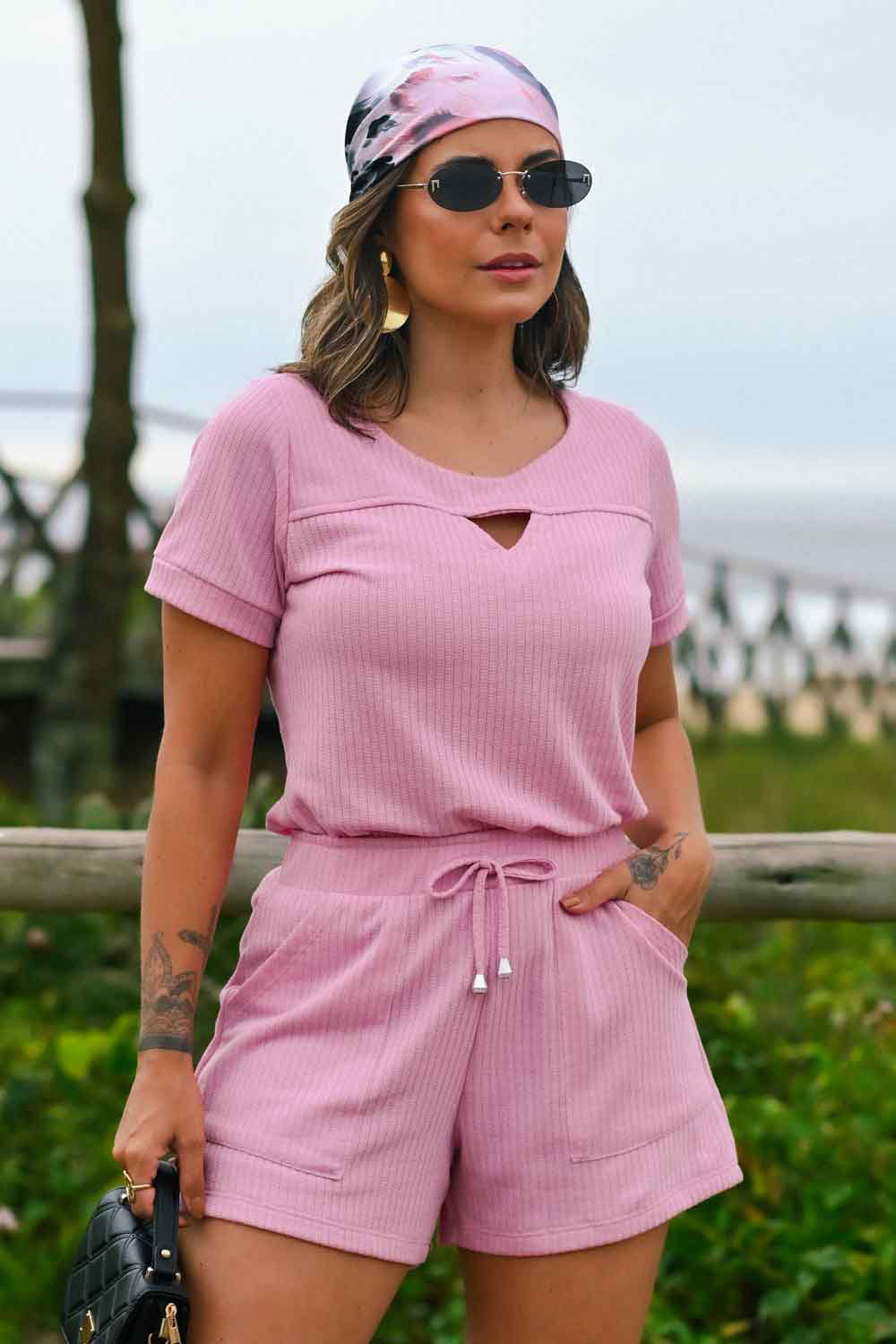 Viscolinho Conjuntos Femininos Verao 2018 Conjunto Feminino VerÃ£o