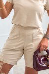 SHORTS FEMININO MOLECOTTON VALRIA AREIA